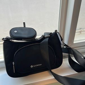NWT Lululemon Crossbody with Nano Pouch